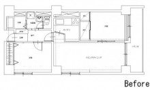 リフォーム前の図面